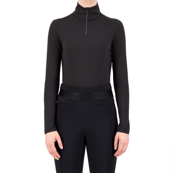 euro-star Tech Shirt ESOlivia Longsleeve, Black